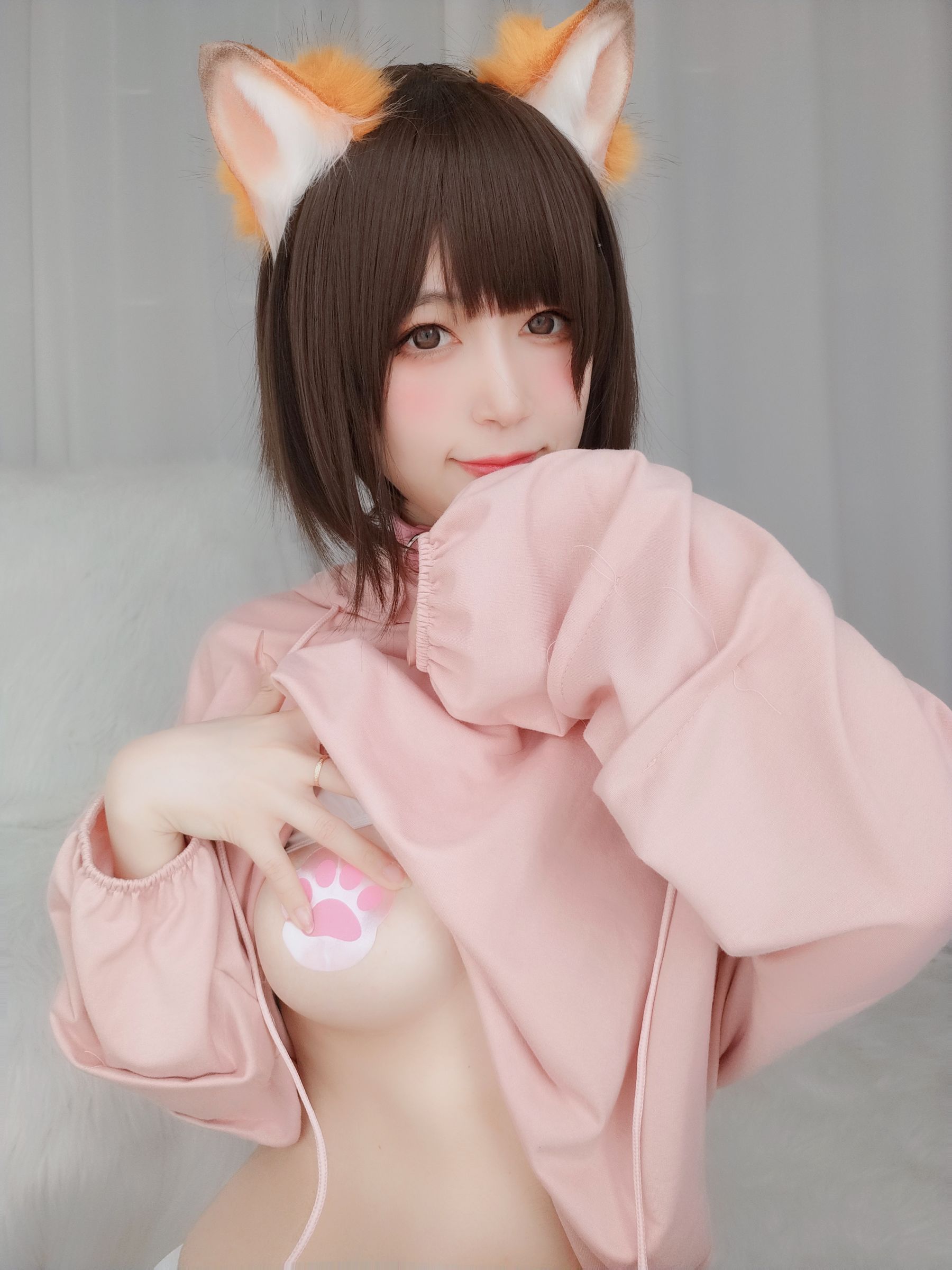 [COS写真]小姐姐白银81–粉红狐狸插图4